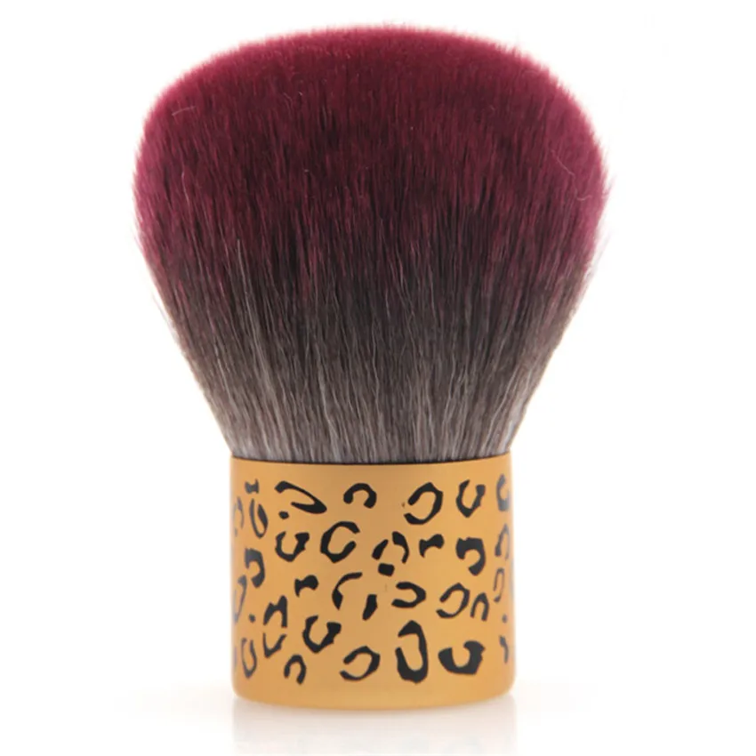 Кисти для макияжа SAIANTTH с леопардовым принтом румян основы пудры