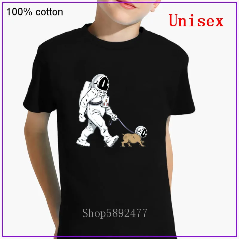 Крутая футболка с принтом ходячая собака астронавт Ходячие мертвецы космическим