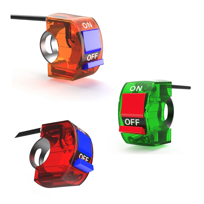 12 В кнопка для автомобиля защелкивающаяся мотоцикла вкл. ВЫКЛ. светодиодный