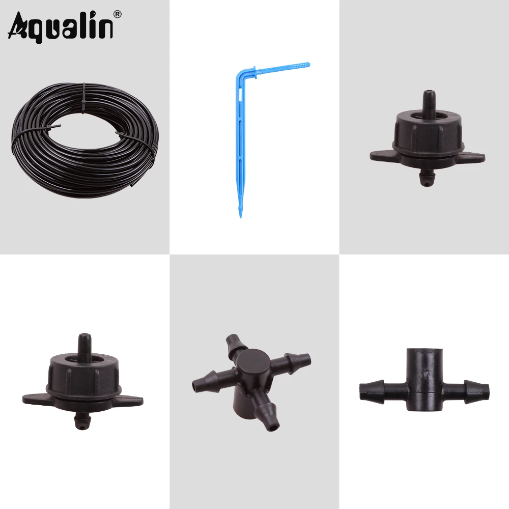 New Arrival Garden  3/5mm 50m Hose  Accessories Watering   Dripping Accessories Drip Arrows Steady Flow Dripper Way Distributor