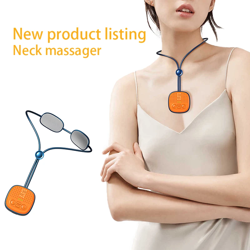 Neck Massage Intelligent Portable Pulse 4D Cordless Trigger Point Deep Tissue Massager with Use at Home Office Outdoor Car