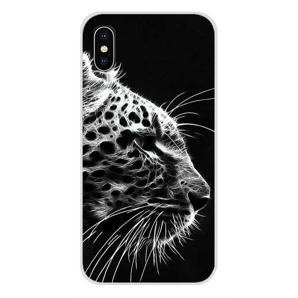 Чехлы для телефонов с изображением черной леопарды для HTC One U11 U12 X9 M7 M8 A9 M9 M10 E9 Plus Desire 630 530 626 628 816 820 830.