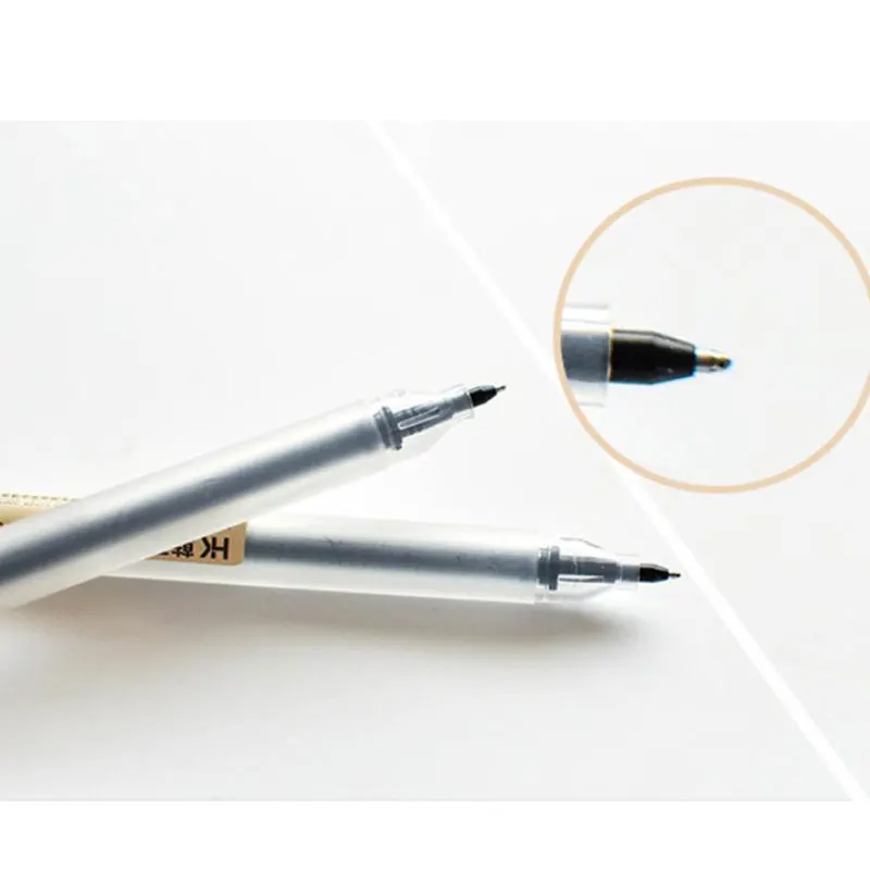 Цветная гелевая ручка художественная Маркер ручки тонкая подводка Кисть цвет ing