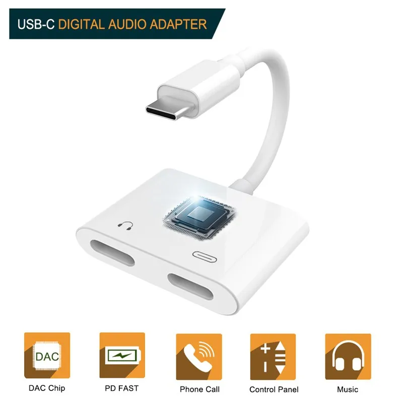 Переходник с двумя разъемами USB Type-C и | Мобильные телефоны аксессуары