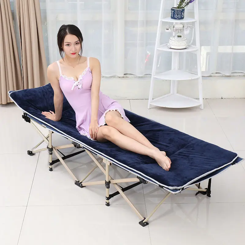 Портативные легкие складные кровати с регулируемым подголовником дышащая