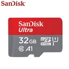 Двойной Флеш-накопитель SanDisk оригинальный слот для карт памяти ультра Micro sd-карта Class 10 128 ГБ TF card 64 Гб оперативной памяти, 32 Гб встроенной памяти, A1 до 98 МБс. SDHCSDXC Для телефонный стол
