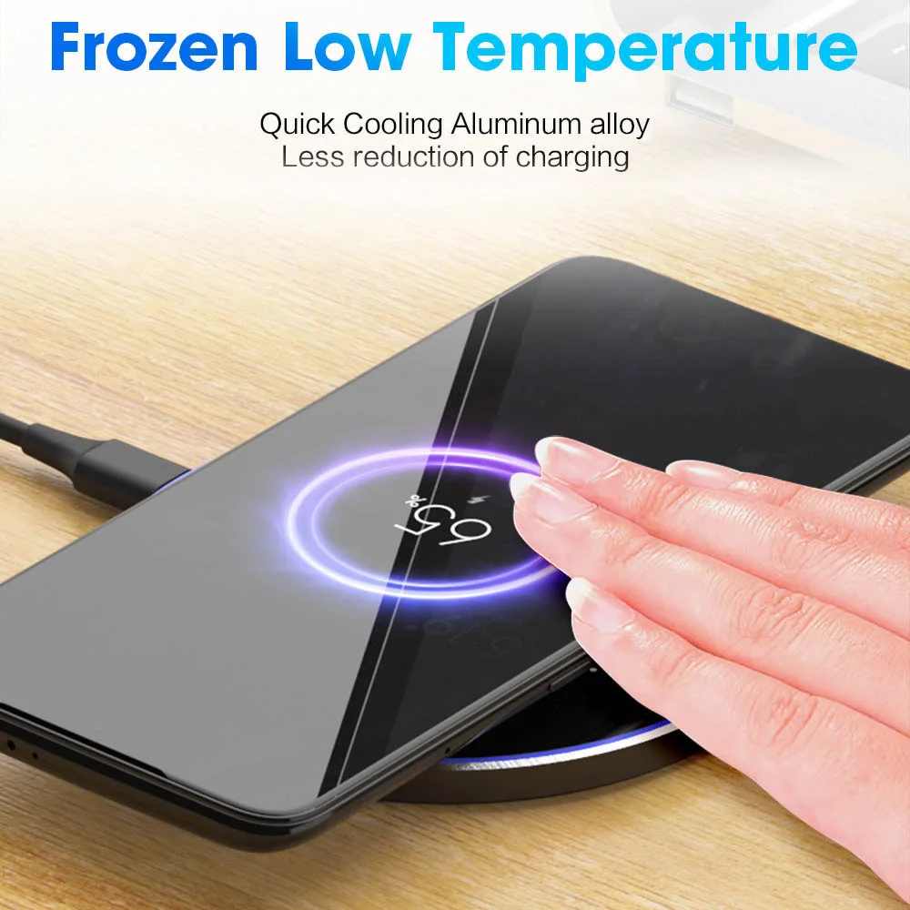 Tanie Bezprzewodowa ładowarka FDGAO 30W Dla IPhone 13 12 11 Pro XS X XR 8 Typ C Indukcyjna Qi Szybka ładowarka Dla Samsung S20 Xiaomi Mi 11