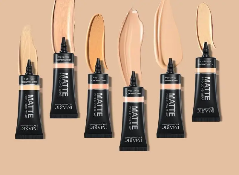 30 мл основа под макияж Матовая жидкая масла Управление длительный легко для