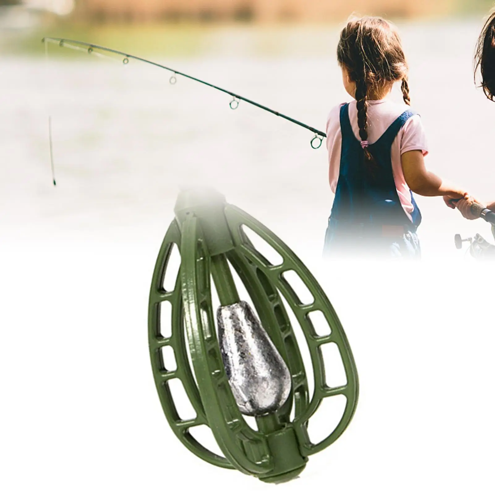 

20/30/40g Carp Fish Feeder Bait Cage Tackle Outdoor Fishing Tool Accessories