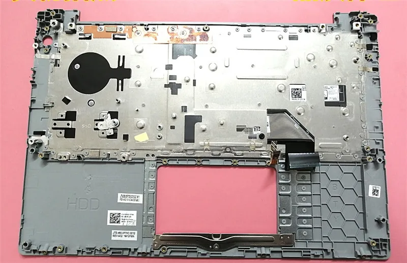 

98% new laptop brain case for Dell inspiron 14 5480 5488 C case with backlit keyboard cover silver case US