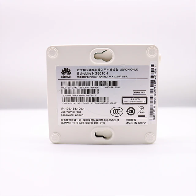 Бесплатная доставка 10 шт. б/у Epon ONU HG8010H ftth волоконно-оптический Подержанный ont