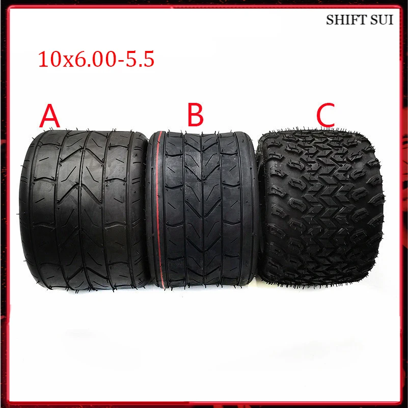 

10'' Widened Vacuum Tyres 10x6.00-5.5 Electric Scooter Motor Special Tyre 10*6.00-5.5 For Citycoco Motorcycle Tubeless Tire