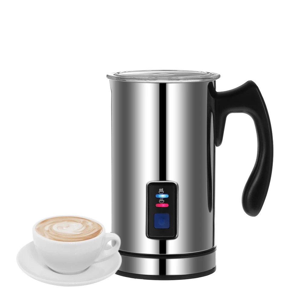 

Stainless Steel Automatic Electric Milk Frother Foamer Frothing Heating Milk Warmer Foam Maker Latte Cappuccino Kitchen Tools