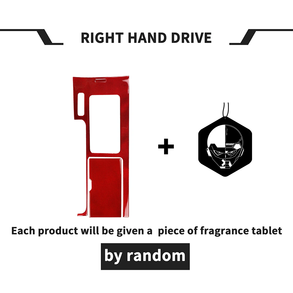 

3pcs For Ford Mustang 2009-2013 Carbon Fiber Sticker Gear Shift Panel Trim Cover Car Styling Interior Moulding Decorative Strips