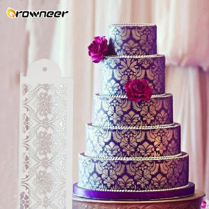 Трафарет для торта 2 вида украшения |