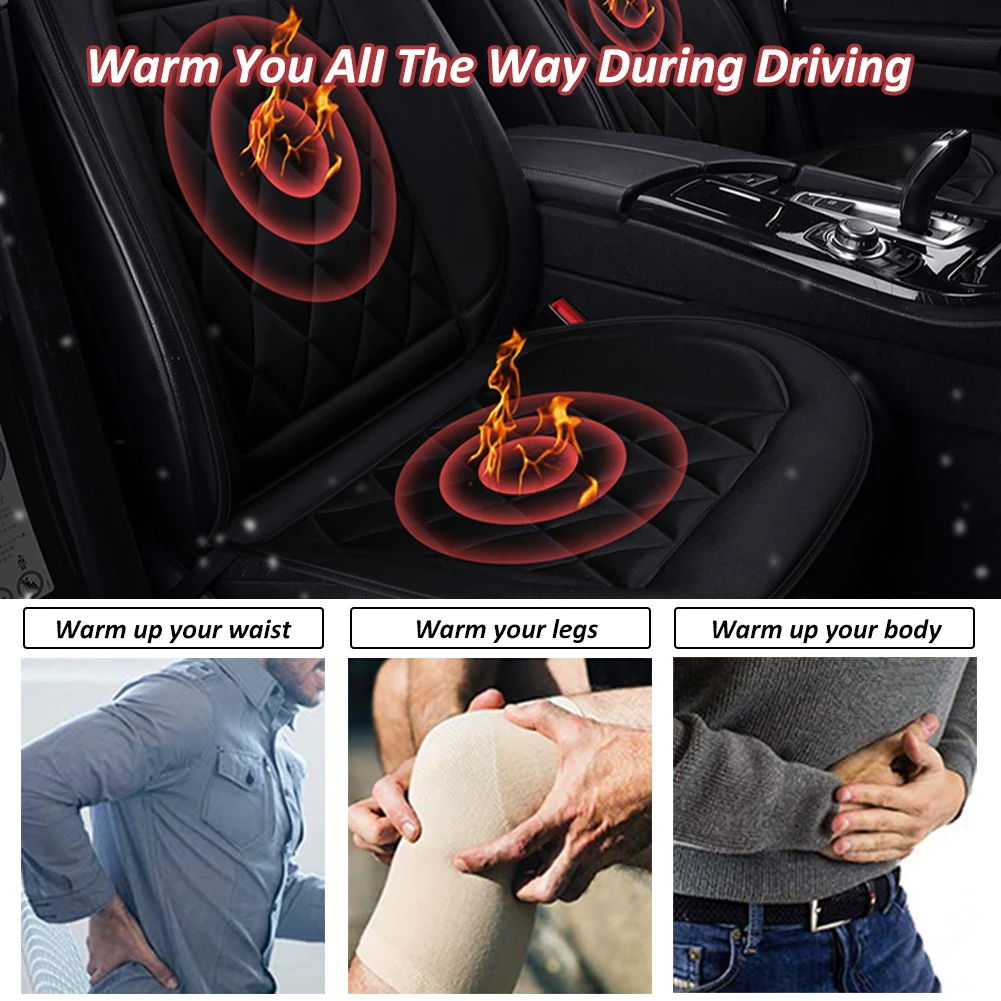 2 шт. 12V Автомобильная подушка сиденья с подогревом автомобиля нагреватель