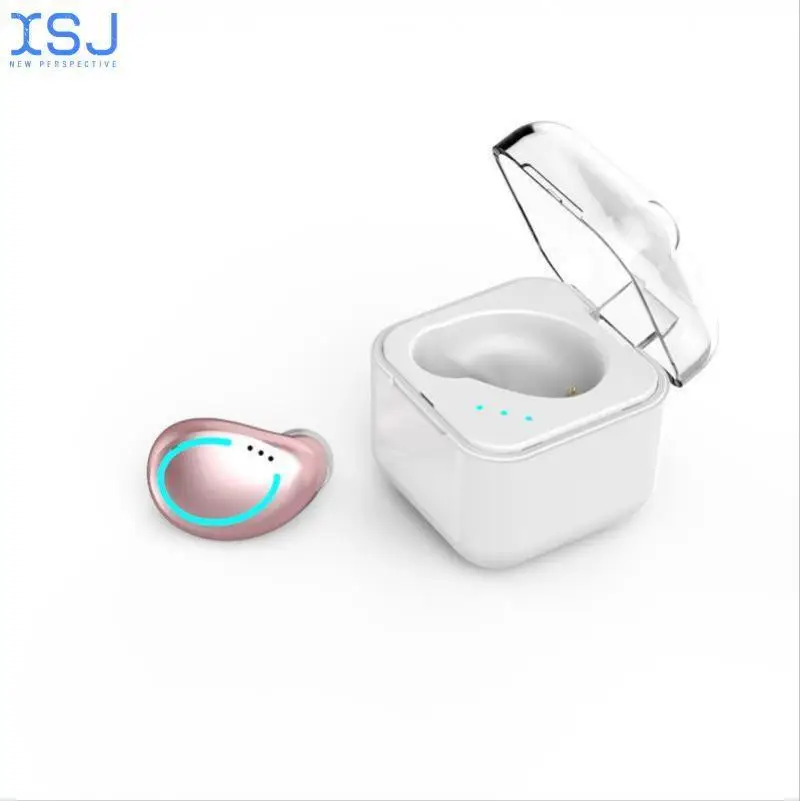 

I8 Mini Bluetooth Headset Single Ear Binaural Mode 5.0 Waterproof with Charging Compartment Sports Headset Car Call Earbud Type
