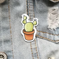 beautiful brooch pin for backpacks cute acrylic cactus badges gift for friends clothes accessories jewelry wholesale