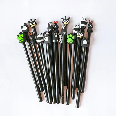 

20pcs/set Solid Color Cartoon Erasable Pen Student School Gel Pen Set Styles Unicorn Creative Drawing Stationery Pens