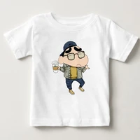 hot sale crayon that look t shirt funny classic anime design t shirt fashion novelty style tshirt boy and girl shirt m