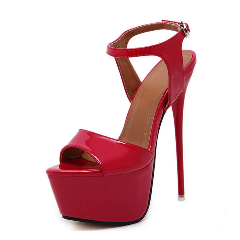 

Женские босоножки на высоком каблуке, с открытым носком, размеры 41-46