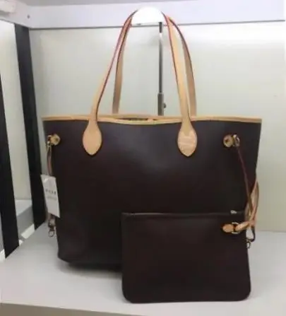 

Excellent Quality Bags For Women 2021 Shopping Handbags Shoulder Bag Canvas Leather Neverful Bag MM/GM