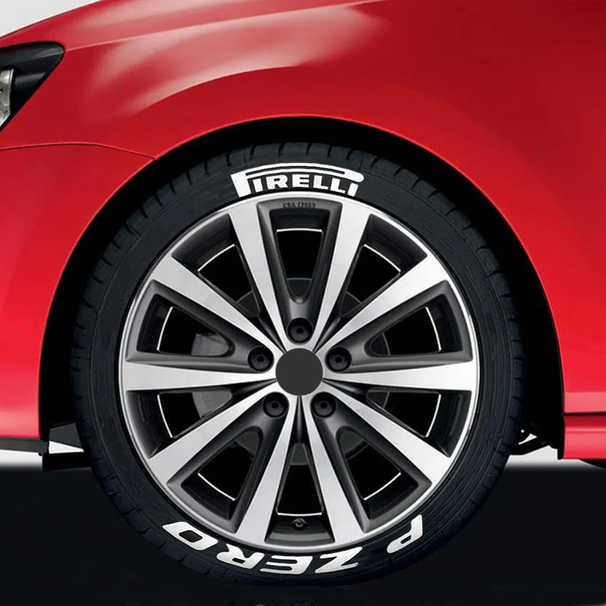 3D водонепроницаемые гоночные шины с буквами стикеры s резиновые наклейки на