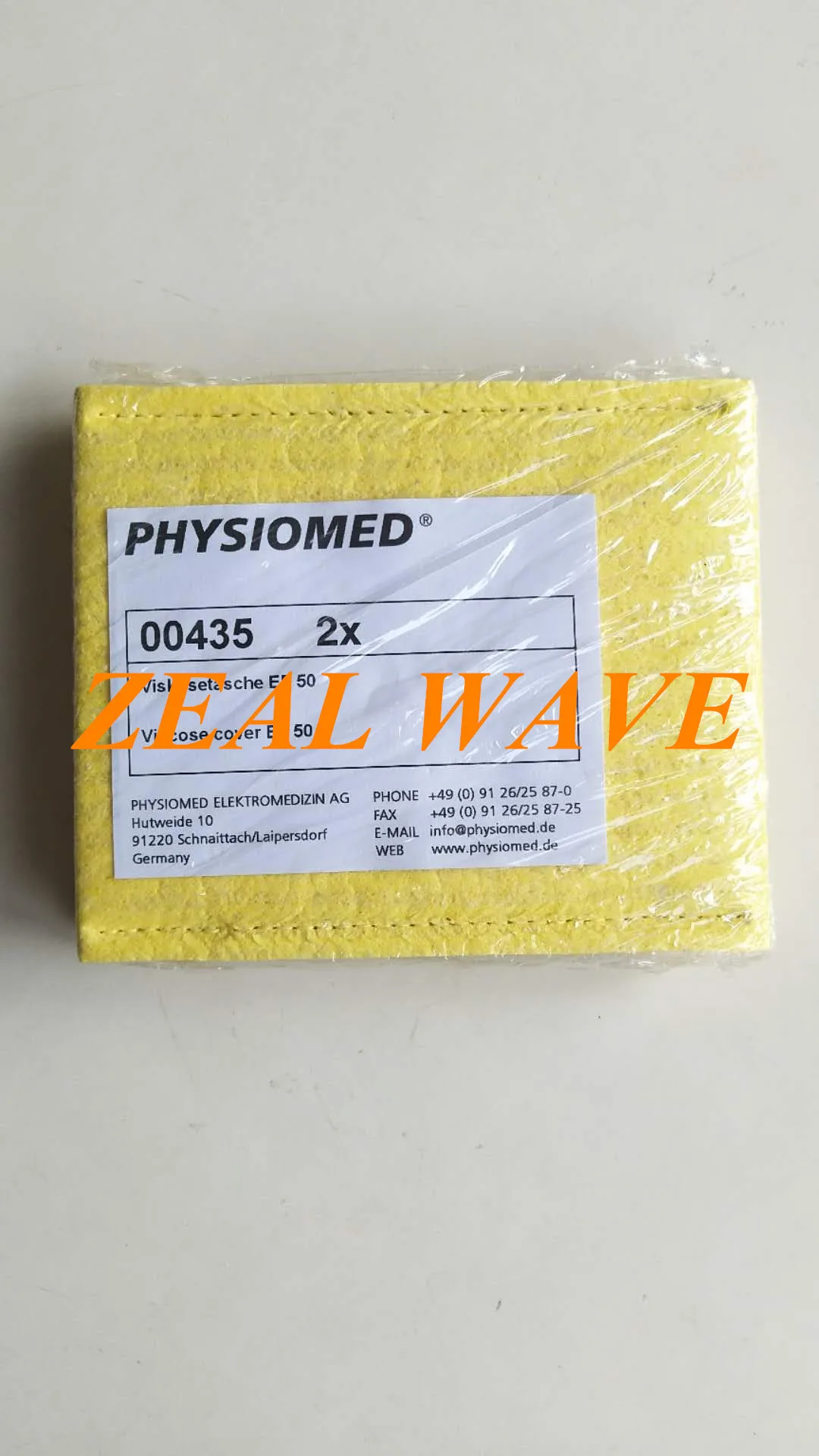 Germany Fitzman PHYSIOMED Swallowing Barrier Electrode Sponge Cover