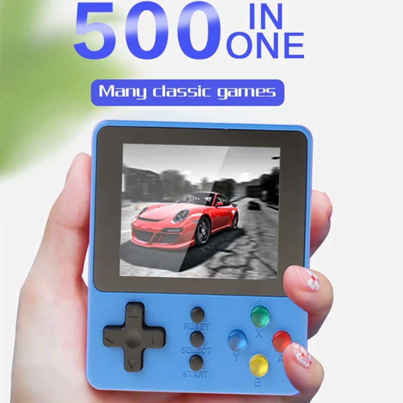 · 500 в 1 портативная игровая консоль стиле ретро мини для детей встроенных игр |