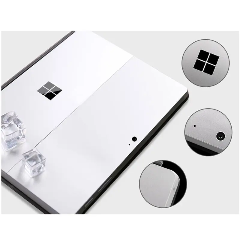 Серый наклейки защитный экран для планшета наклейка на заднюю панель Microsoft Surface Go