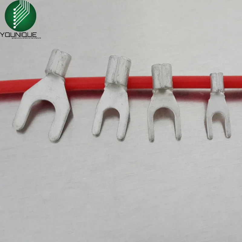 Неизолированный соединитель клеммной колодки электрический концевой вилки