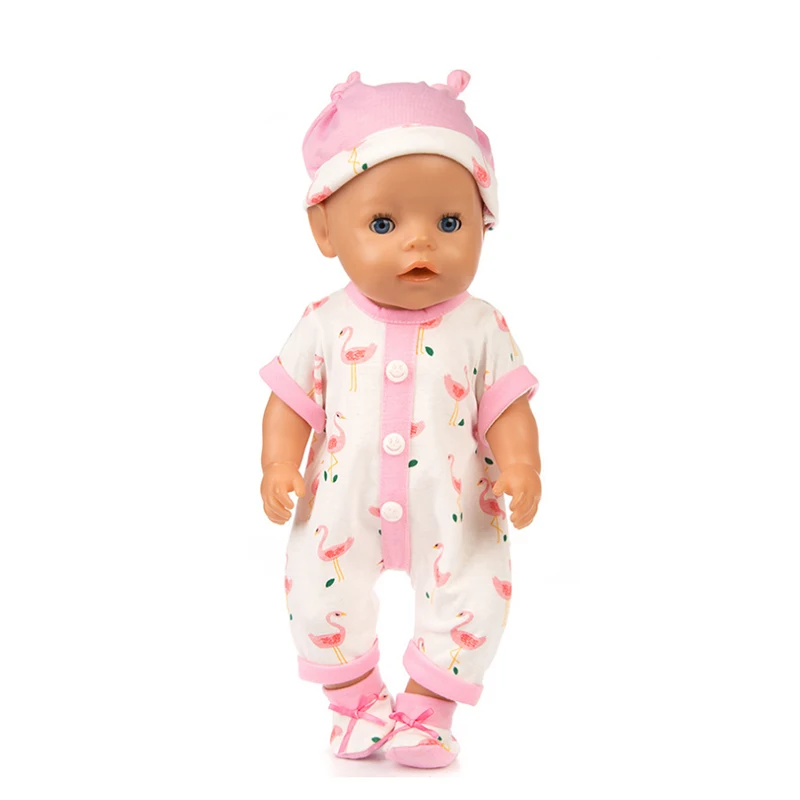 18 inch Doll Clothes-Hat+clothes+Shoes Outfit for My Baby 18'ɺmerican/Born/Life/Generation doll-Toys Accessories fit girl gifts |