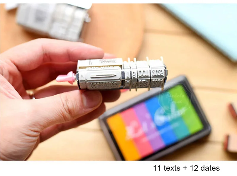 1 шт. WCIC слова Дата Ролик Штамп прозрачный штампы для DIY печать Stempel рождественские штампы ремесло Stempel для изготовления карт