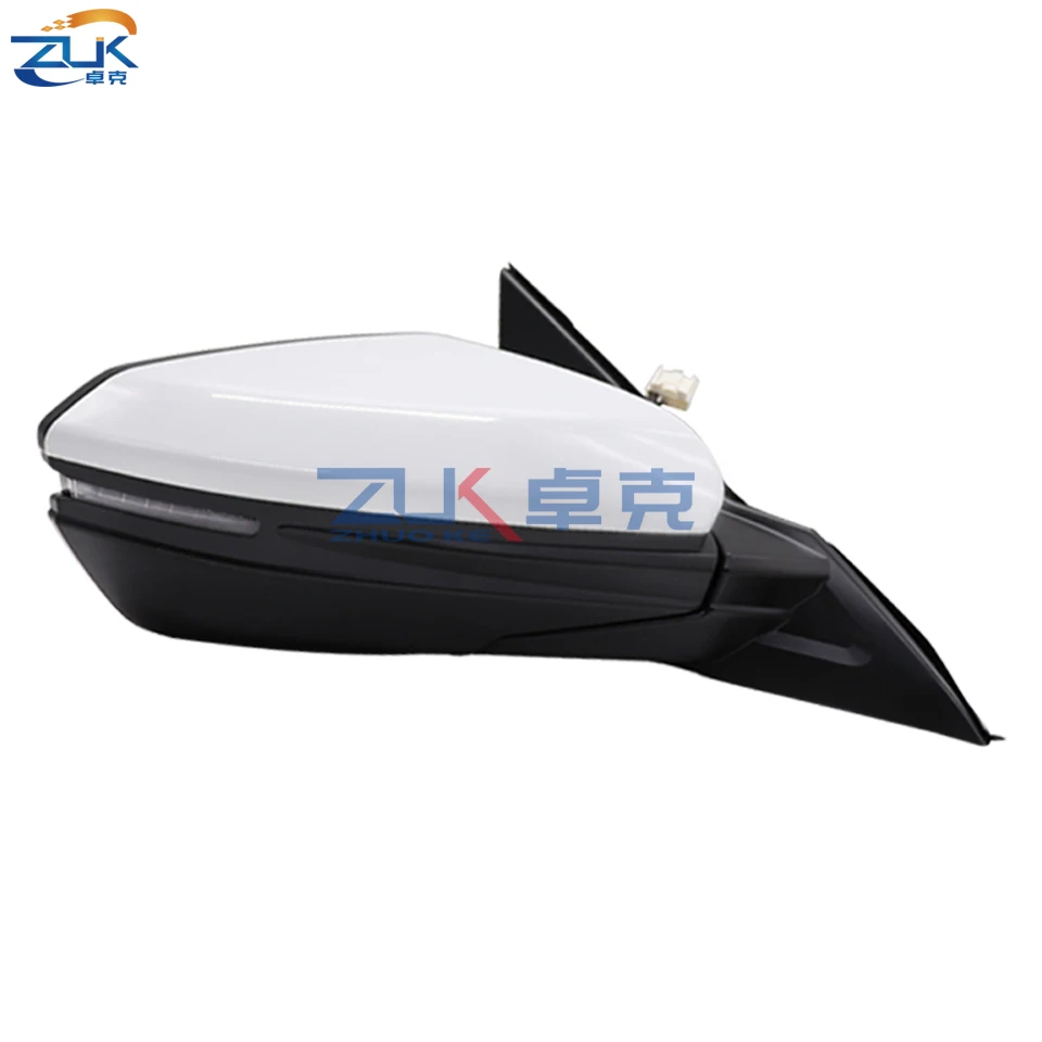 

ZUK Exterior Rearview Mirror Assembly For Honda For Civic 2016-2020 Door Side Mirror With LED Heating Unpainted
