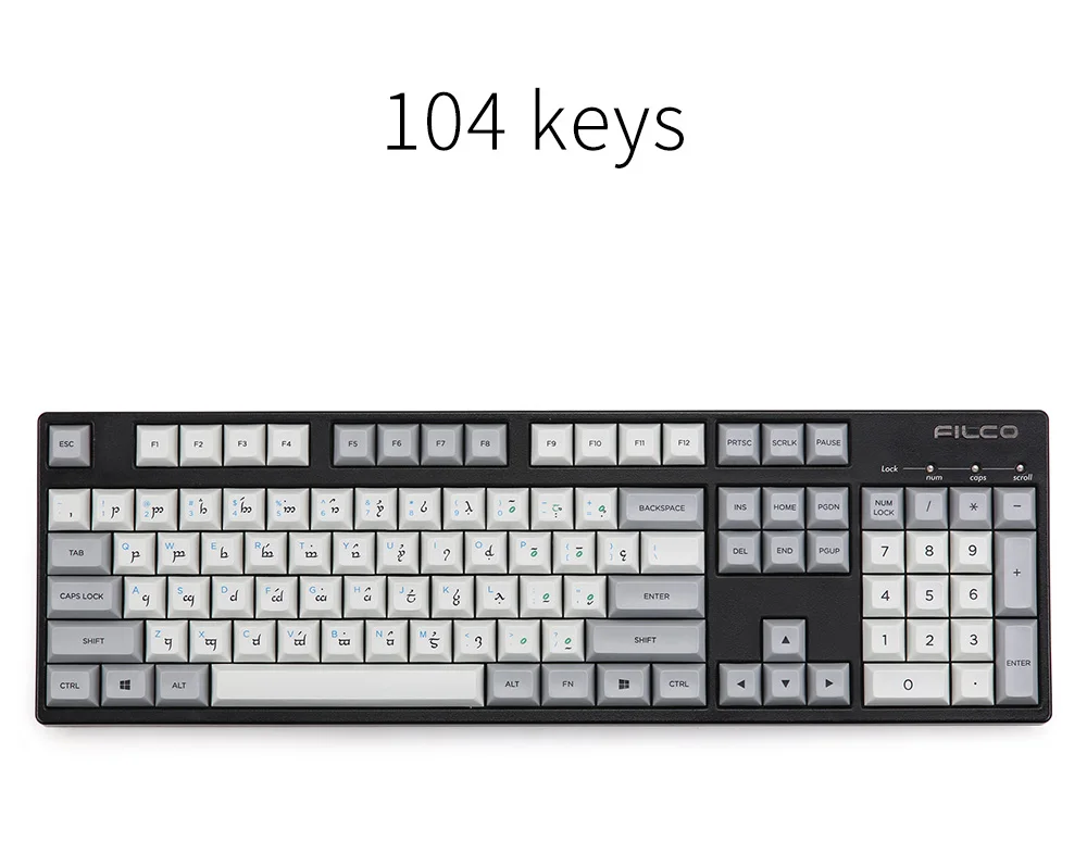 Npkc dsa keycap dye subbed Elf буквы для механической клавиатуры 154