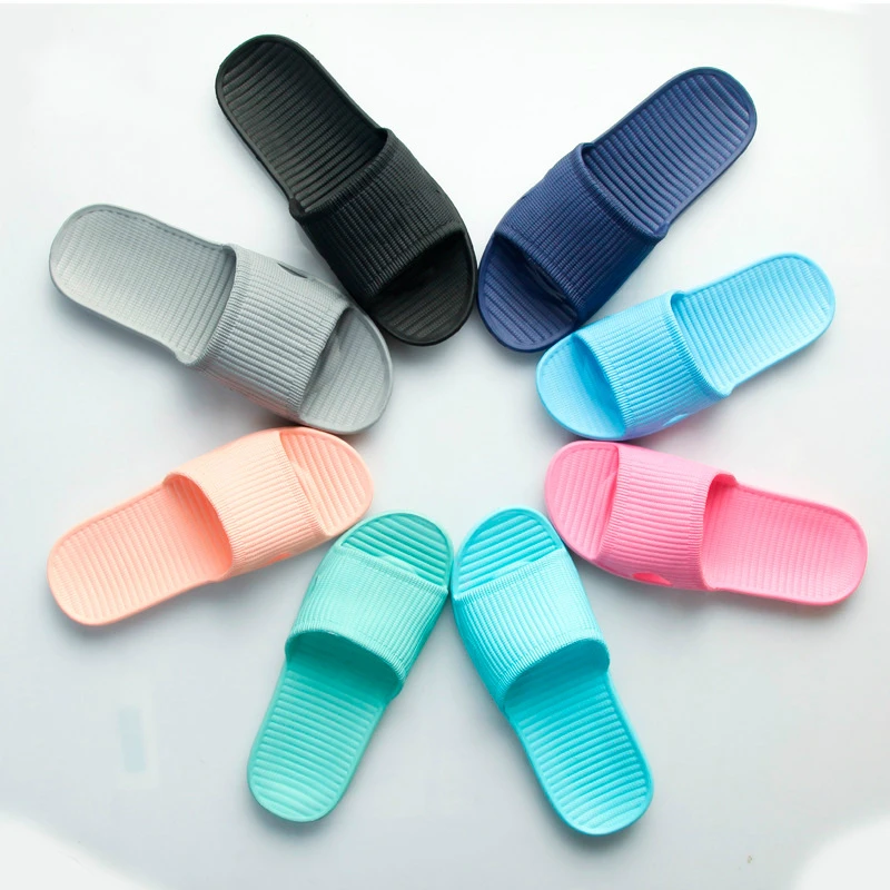 New Women Indoor Floor Flat Shoes Summer Non-slip Flip Flops Bath Home Slippers Female Slipper Comfortable Zapatillas de hombre | Обувь