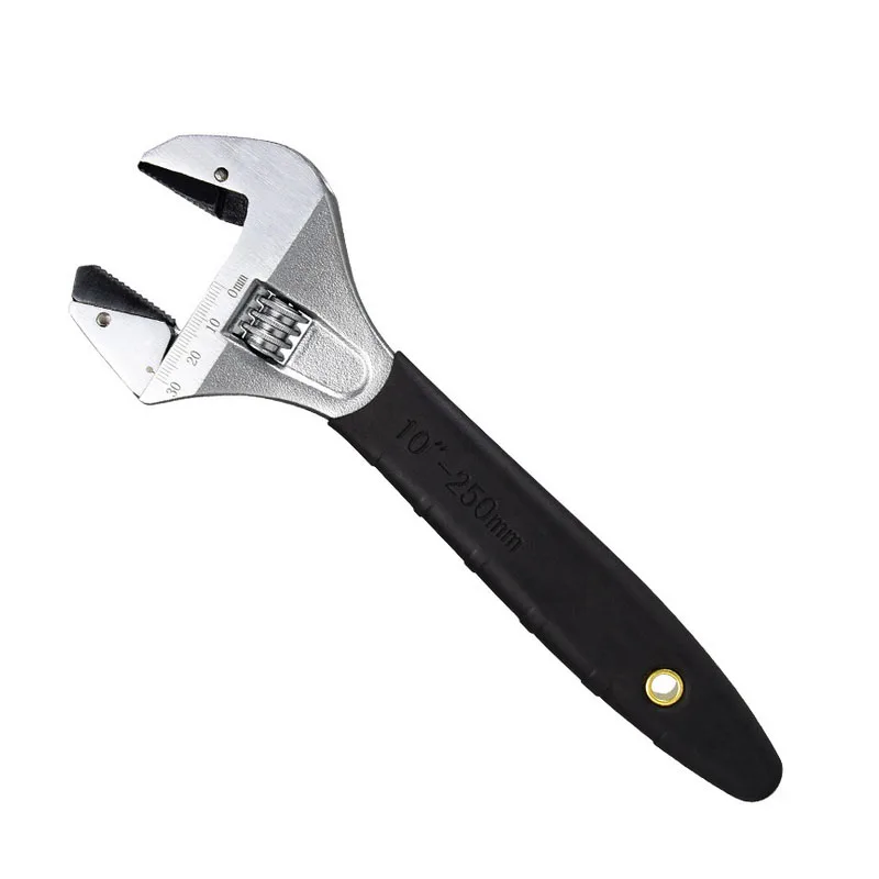 

2021 NEW Adjustable Wrench Large Opening Wrench Universal Spanner Multi-function Repair Tools For Water Pipe Screw Nut Bathroom