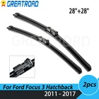 Щетки стеклоочистителя для Ford Focus 3 Hatchback 2011-2017, 28 + 28 дюймов