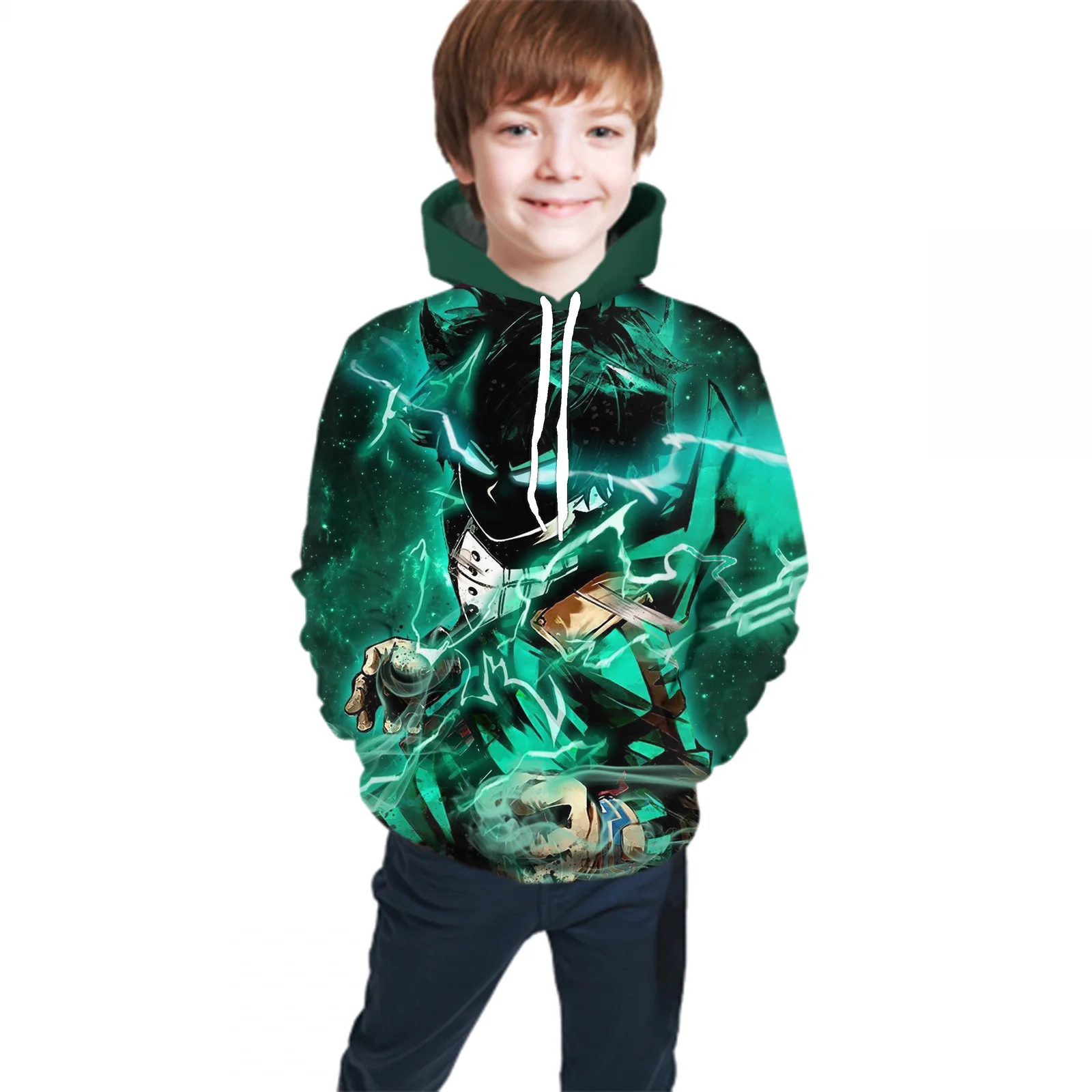 

Японские популярные свитера для косплея аниме Моя геройская Академия повседневные толстовки для детей унисекс трендовые толстовки