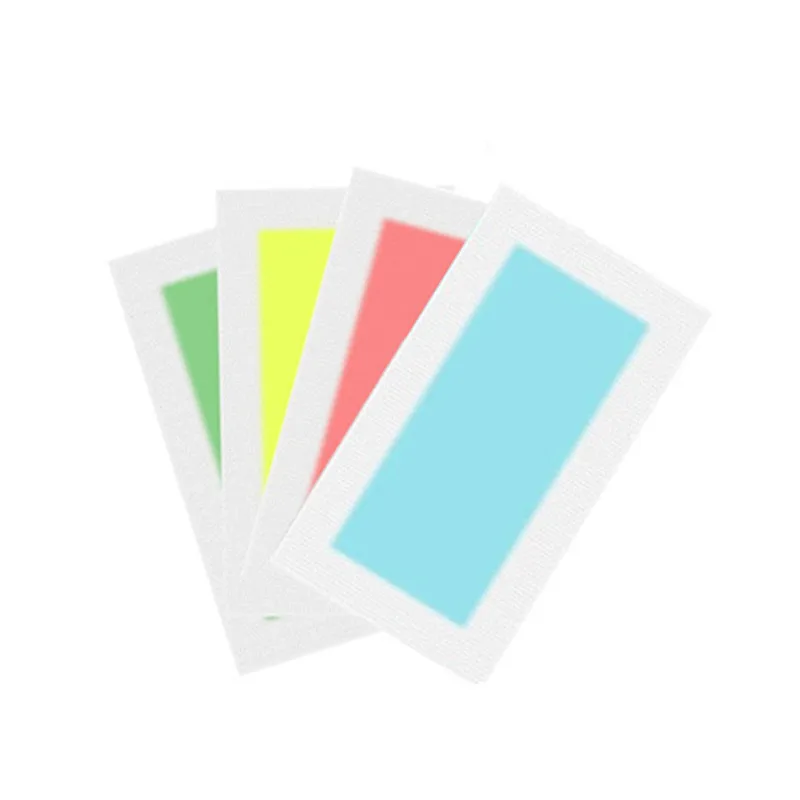 20 шт. = 10 листов двухсторонняя бумага для удаления волос на ногах|Покрытие воском|