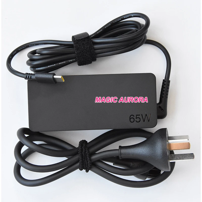 genuine 65w 20v 3 25a ac adapter charger adlx65ycc3a power supply for lenovo thinkpad x1 t480 t580 x280 adlx65ydc2a adlx65ycc2a free global shipping