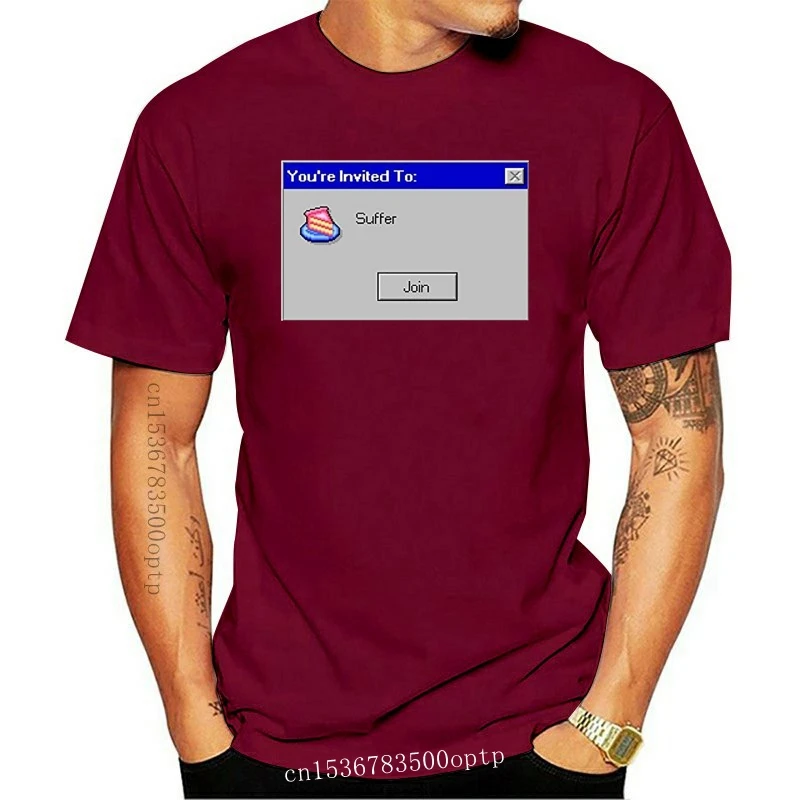 

Футболка с принтом грустного ожидания в эстетике аниме Vaporwave