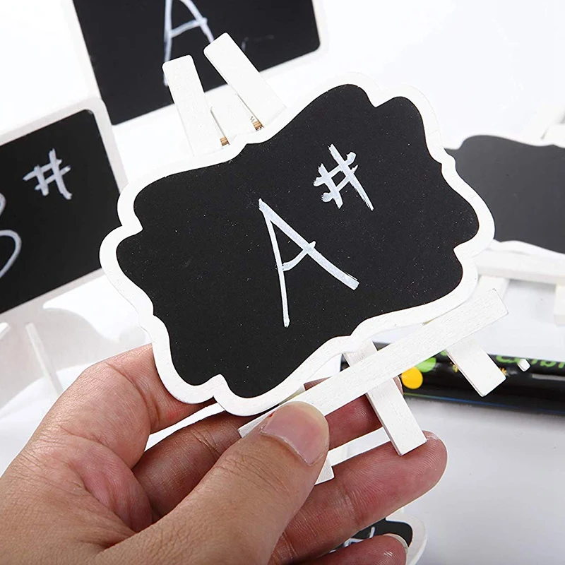 Наклейка для доски вывески мольберт стенд дизайн маленький мел еды и настольные