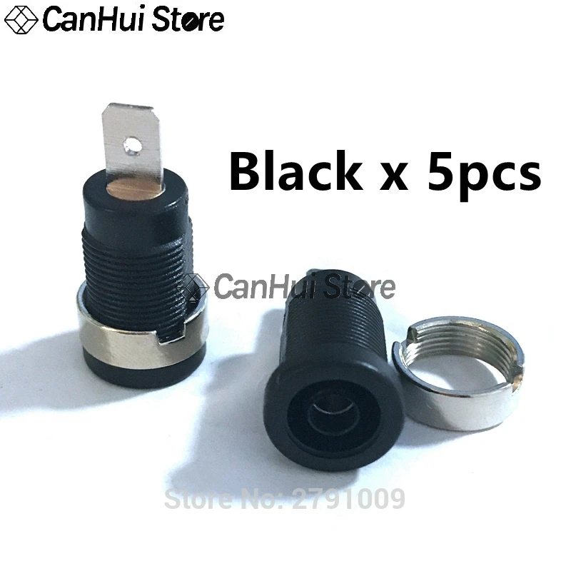 

Разъемы banana 32A, 5 шт., 5 цветов