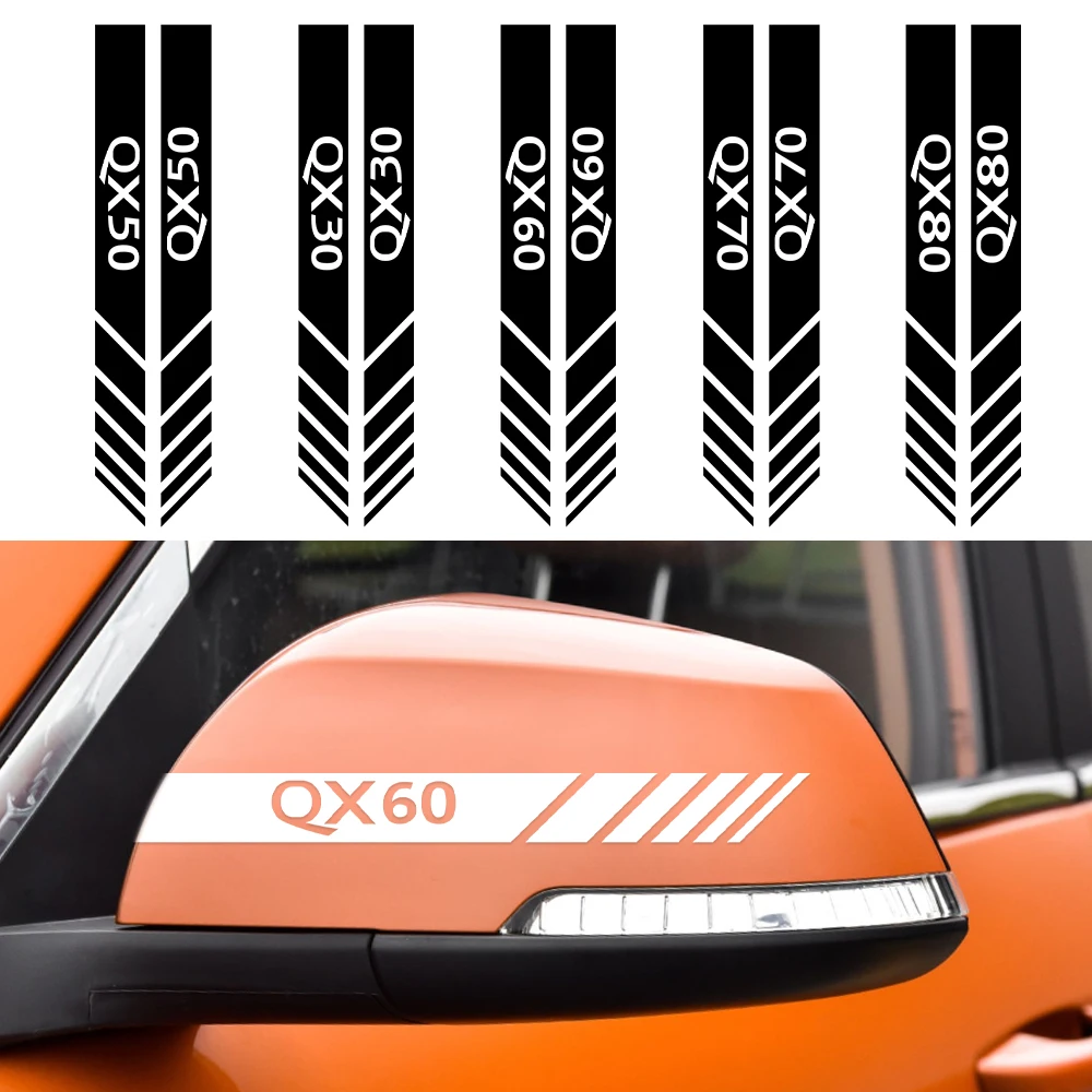 2 шт. для INFINITI Q30 Q50 Q60 QX30 QX50 QX60 QX70 QX80 IPL Автомобильное зеркало заднего вида