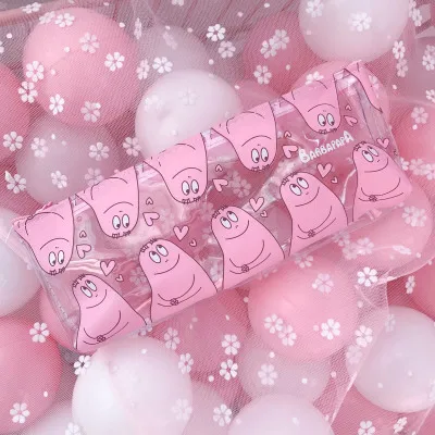 1 шт. розовый Леопардовый простой пенал сумки Kawaii для девочек чехол-карандаш прочный большой емкости школьные принадлежности Канцтовары высокое качество - Цвет: E