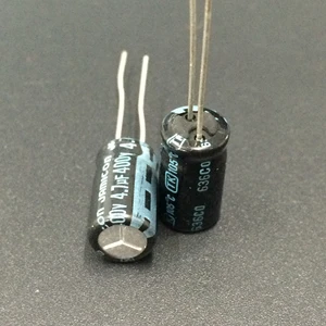 5pcs/50pcs 4.7uF 400V4.7uf JAMICON TK Series 8x16mm High Quality Original 400V4.7uF Aluminum Electrolytic capacitor