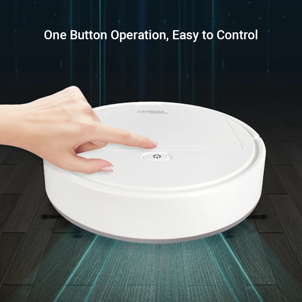 Умный аппарат для сухой уборки пола робот-пылесос мытья перезаряжаемый