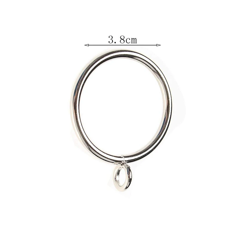 40 шт. в упаковке кольца для штор 38 мм внутренний диаметр железные s подвесные и