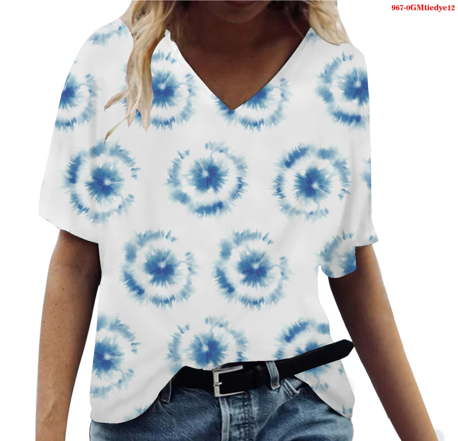 

Летнее платье размера плюс футболка для женщин «вареный» 3d Футболка с принтом V образным вырезом с коротким рукавом футболки для мальчиков ...